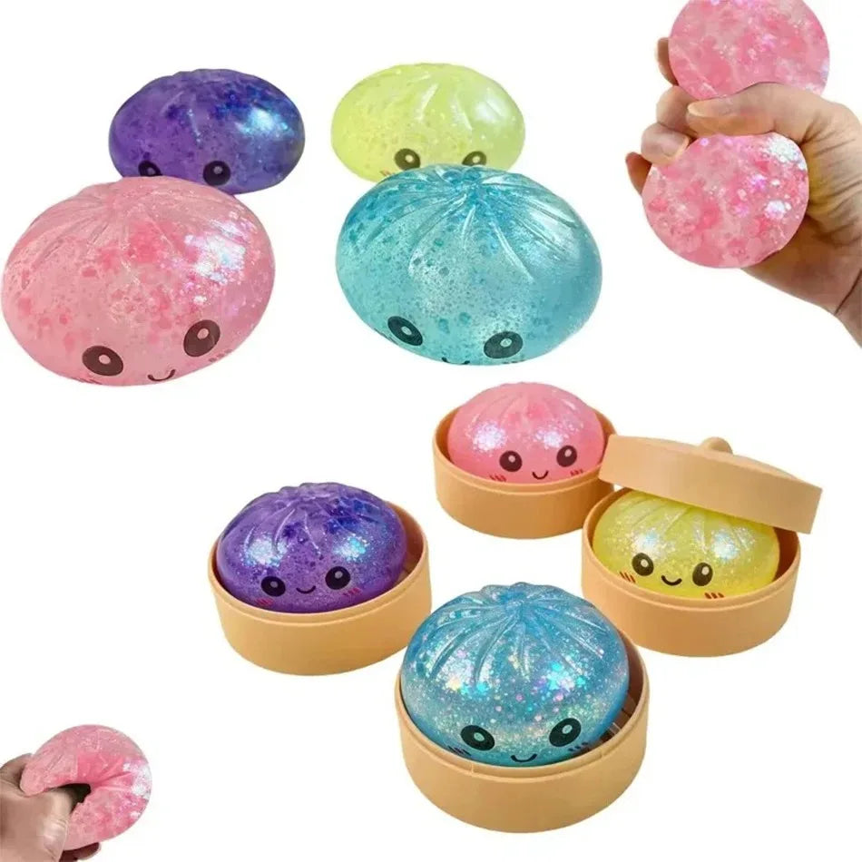 Dumpling Squishy Toys – 1, 2 or 3 Pieces