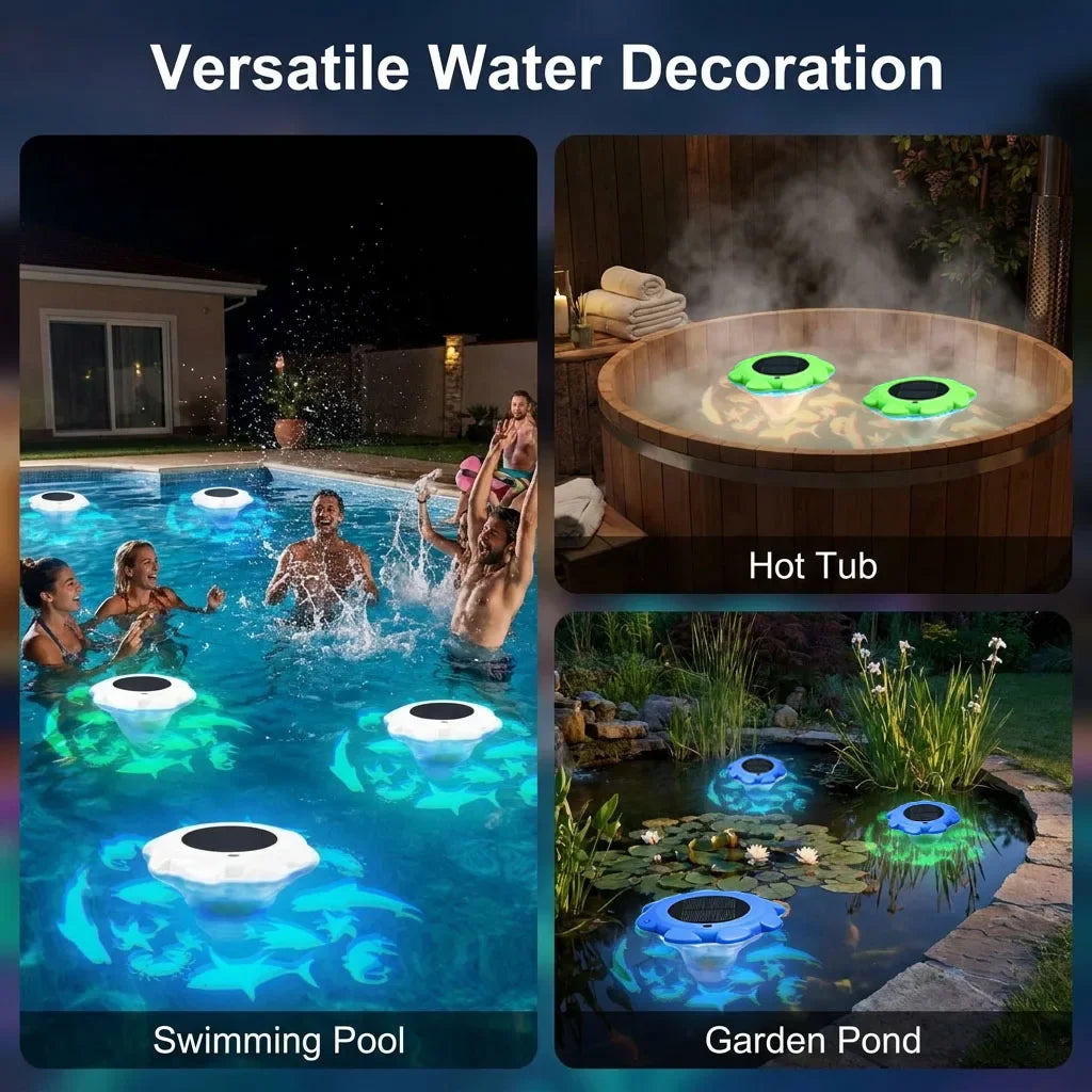 Solar Floating Pool Light – RGB