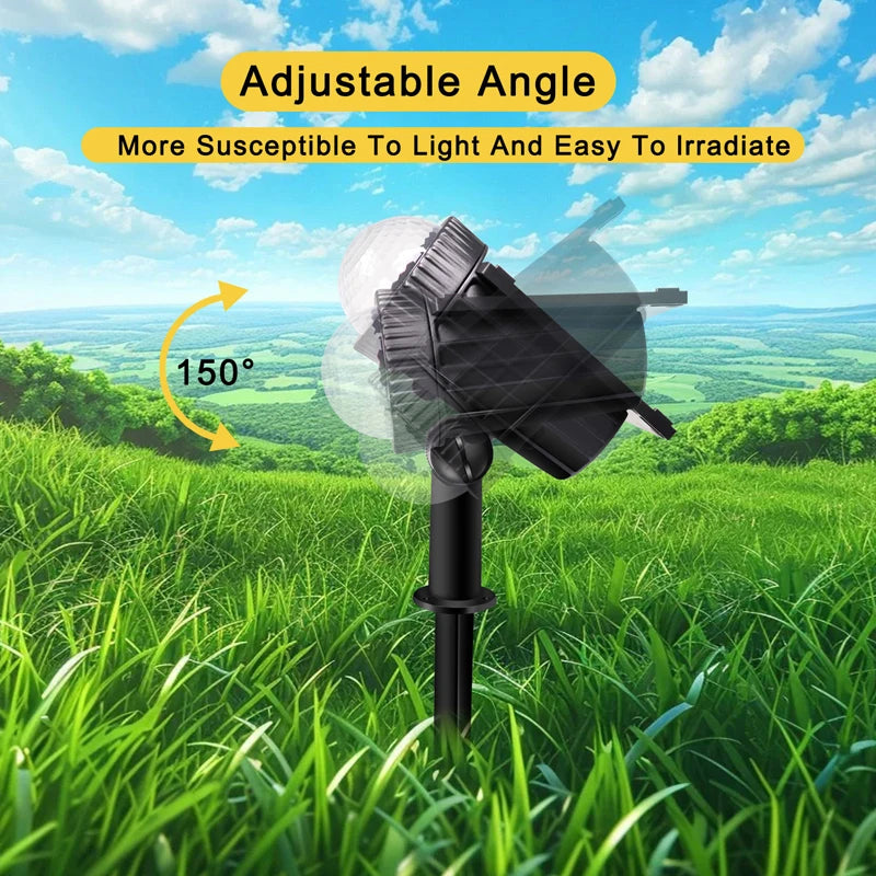 Solar LED Projector Light – Outdoor RGB